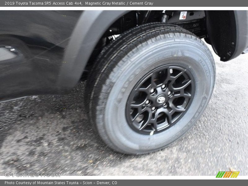 Magnetic Gray Metallic / Cement Gray 2019 Toyota Tacoma SR5 Access Cab 4x4