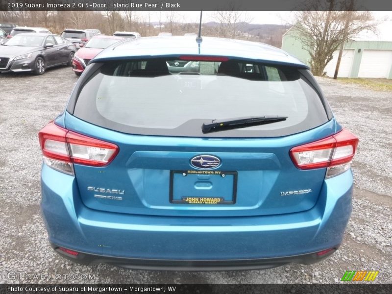 Island Blue Pearl / Black 2019 Subaru Impreza 2.0i 5-Door