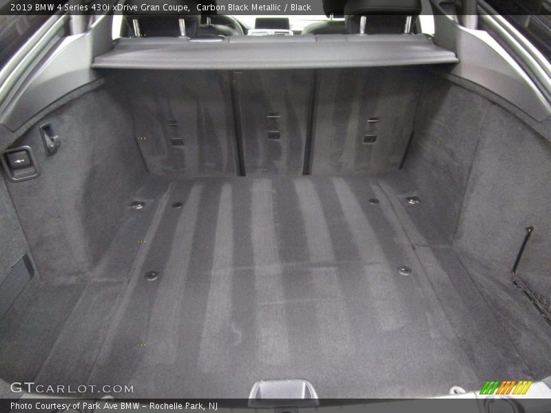 Carbon Black Metallic / Black 2019 BMW 4 Series 430i xDrive Gran Coupe