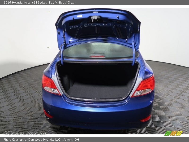 Pacific Blue / Gray 2016 Hyundai Accent SE Sedan