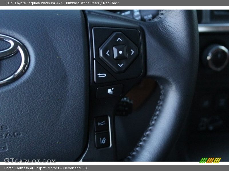  2019 Sequoia Platinum 4x4 Steering Wheel