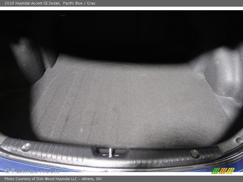 Pacific Blue / Gray 2016 Hyundai Accent SE Sedan