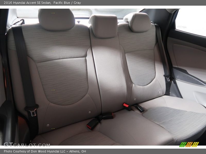 Pacific Blue / Gray 2016 Hyundai Accent SE Sedan