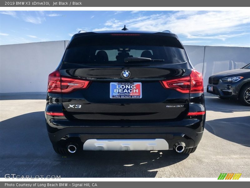 Jet Black / Black 2019 BMW X3 sDrive30i