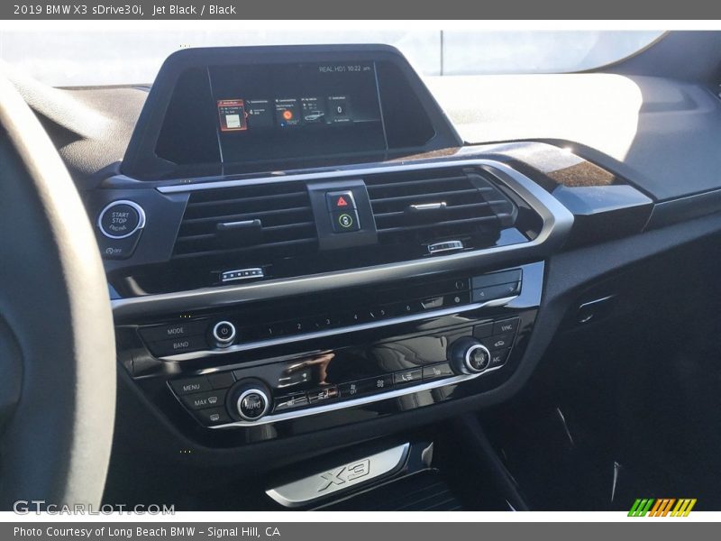 Jet Black / Black 2019 BMW X3 sDrive30i