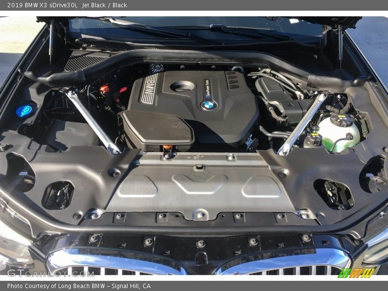 Jet Black / Black 2019 BMW X3 sDrive30i