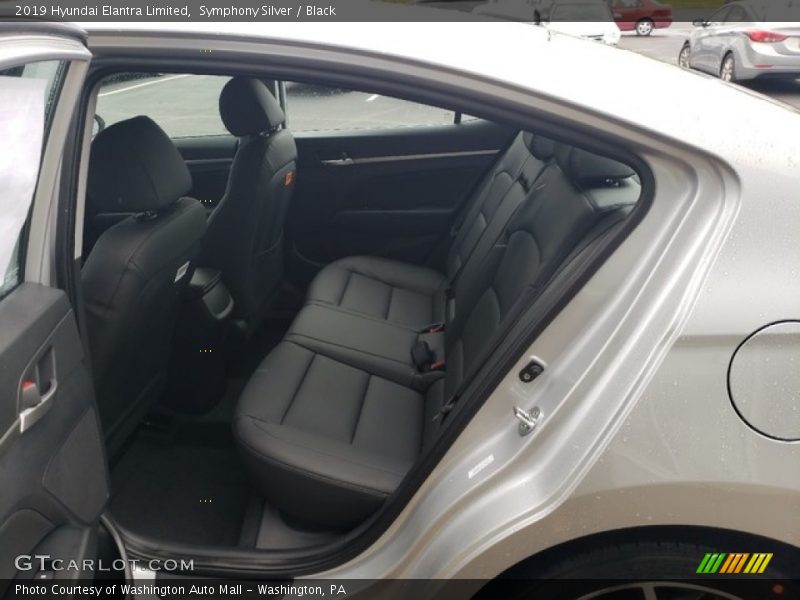 Symphony Silver / Black 2019 Hyundai Elantra Limited