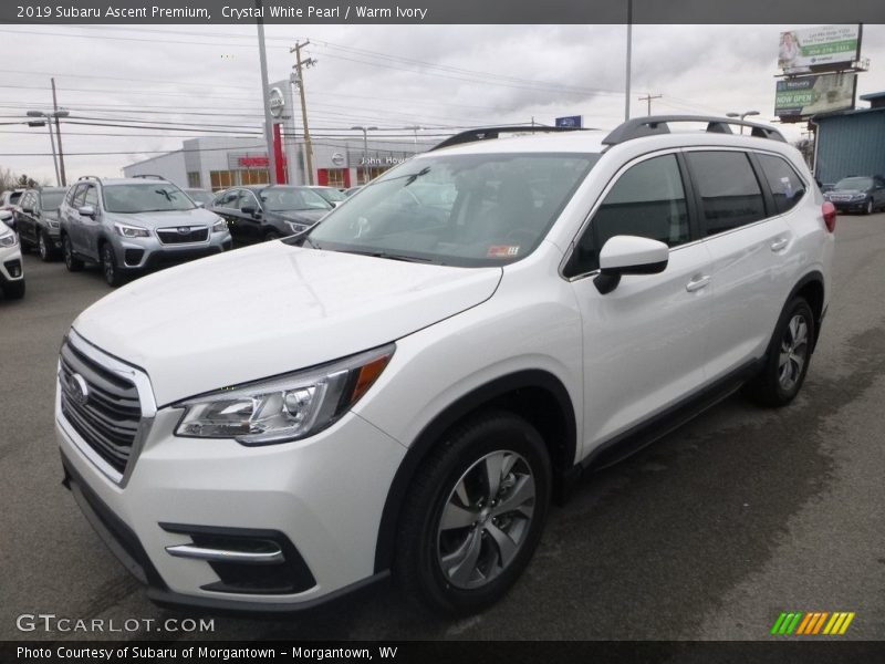 Crystal White Pearl / Warm Ivory 2019 Subaru Ascent Premium