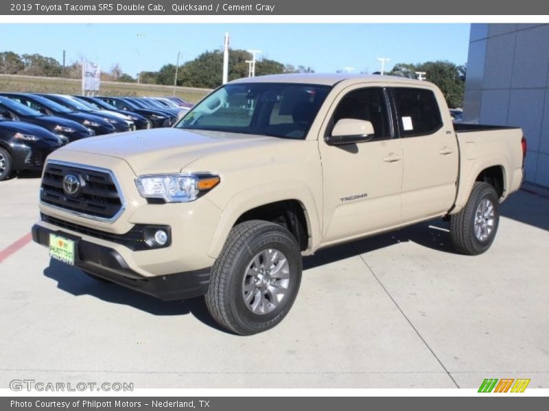 Front 3/4 View of 2019 Tacoma SR5 Double Cab