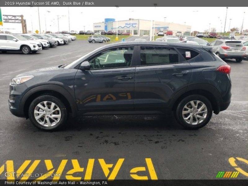 Dusk Blue / Black 2019 Hyundai Tucson SE AWD