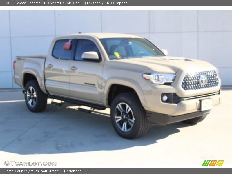 Quicksand / TRD Graphite 2019 Toyota Tacoma TRD Sport Double Cab