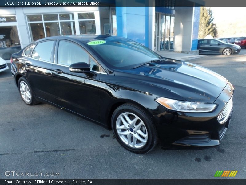 Shadow Black / Charcoal Black 2016 Ford Fusion SE