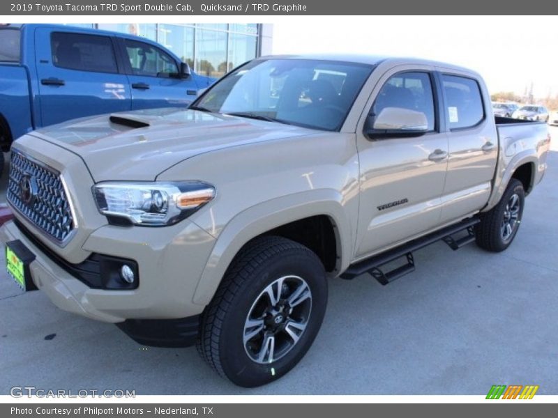 Front 3/4 View of 2019 Tacoma TRD Sport Double Cab