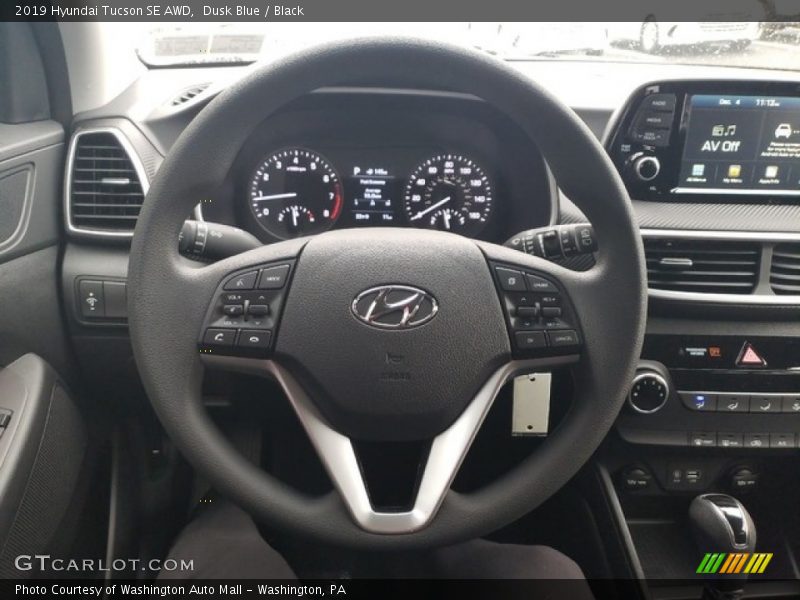 Dusk Blue / Black 2019 Hyundai Tucson SE AWD