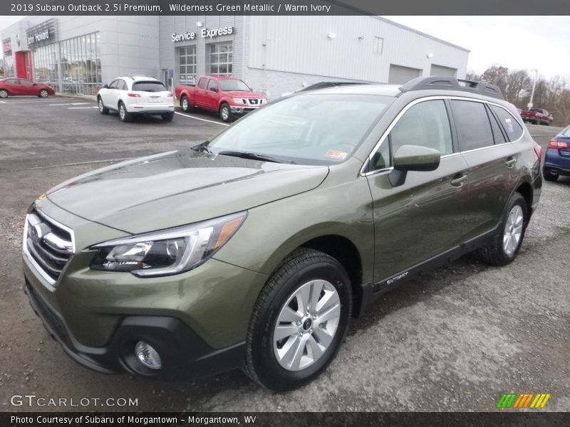 Wilderness Green Metallic / Warm Ivory 2019 Subaru Outback 2.5i Premium