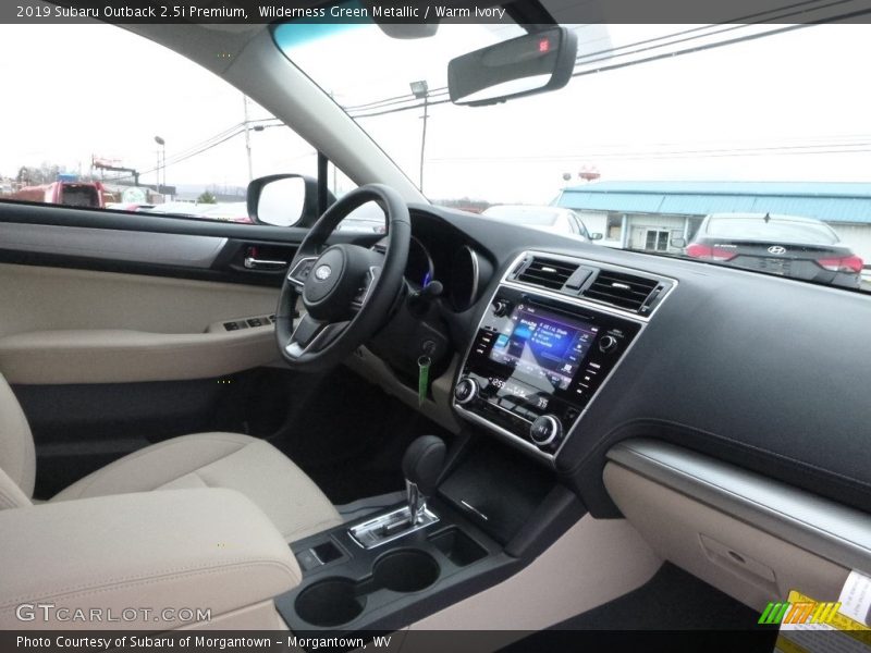 Wilderness Green Metallic / Warm Ivory 2019 Subaru Outback 2.5i Premium