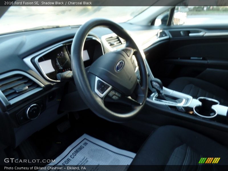 Shadow Black / Charcoal Black 2016 Ford Fusion SE