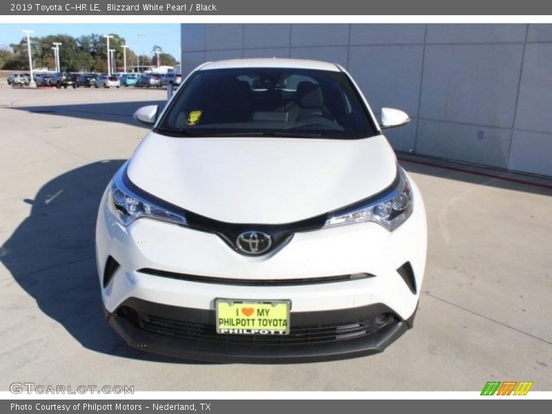 Blizzard White Pearl / Black 2019 Toyota C-HR LE