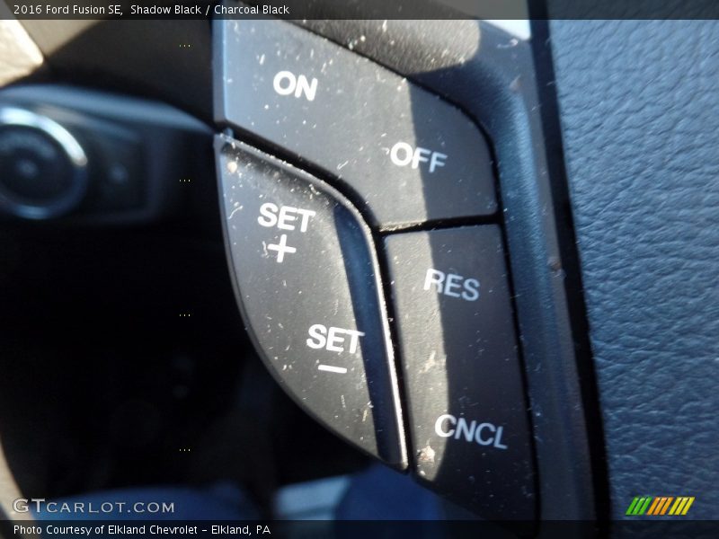 Shadow Black / Charcoal Black 2016 Ford Fusion SE