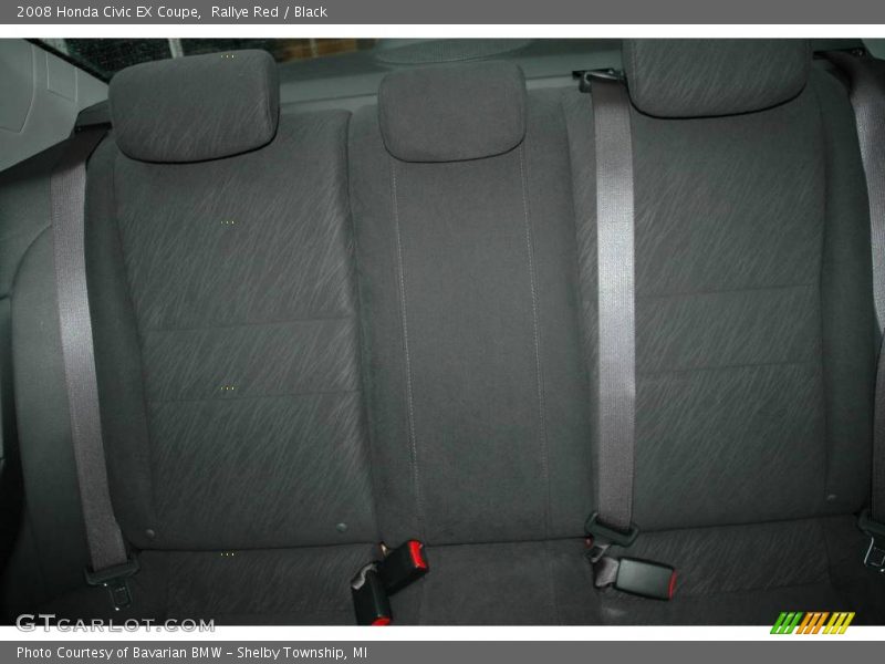 Rallye Red / Black 2008 Honda Civic EX Coupe