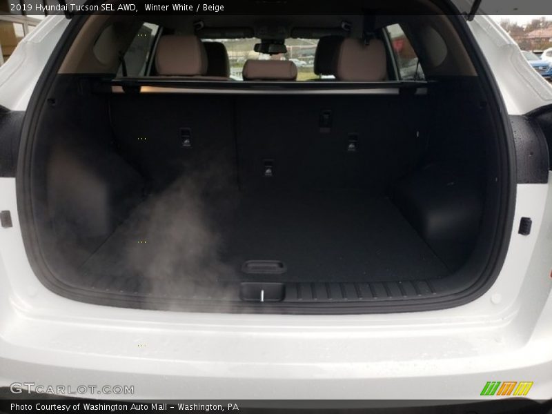  2019 Tucson SEL AWD Trunk
