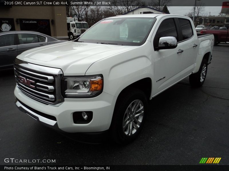 Summit White / Jet Black 2016 GMC Canyon SLT Crew Cab 4x4