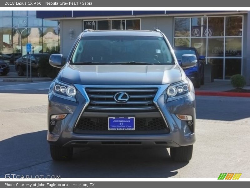 Nebula Gray Pearl / Sepia 2018 Lexus GX 460