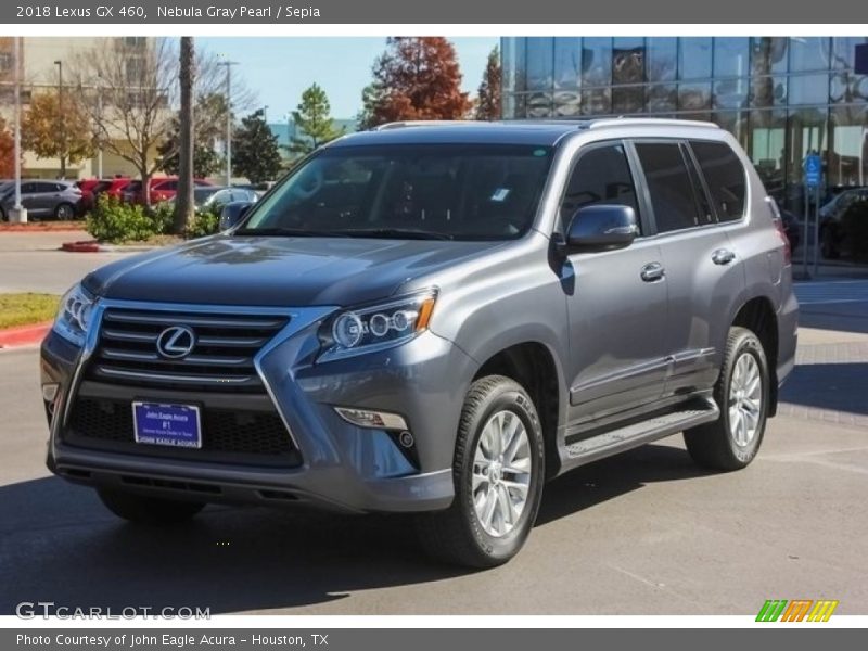Nebula Gray Pearl / Sepia 2018 Lexus GX 460