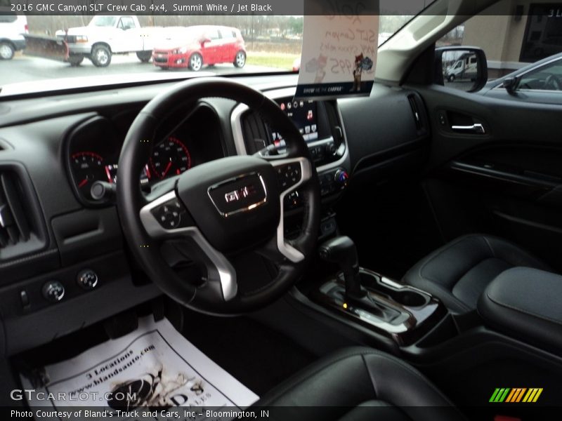 Summit White / Jet Black 2016 GMC Canyon SLT Crew Cab 4x4
