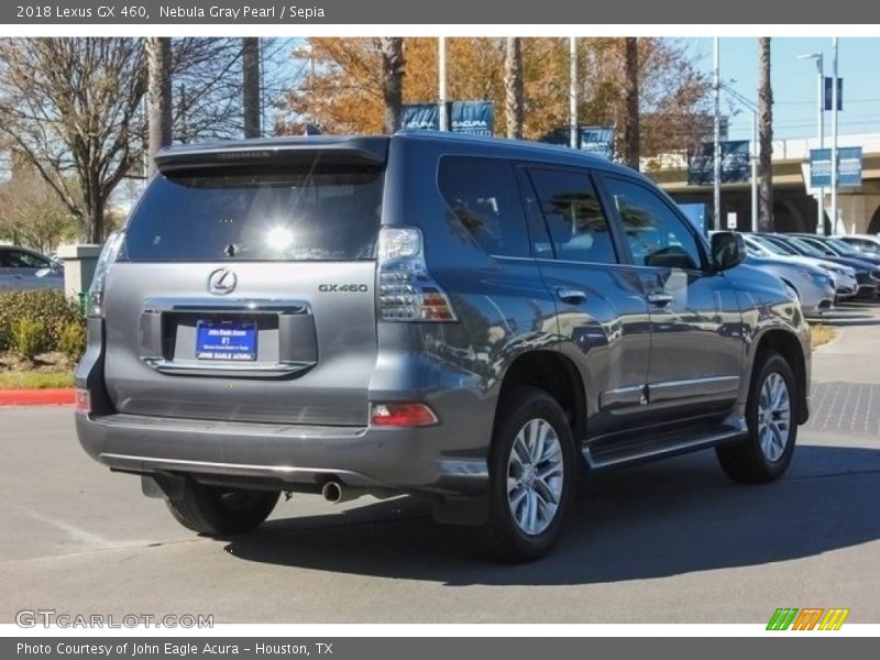 Nebula Gray Pearl / Sepia 2018 Lexus GX 460