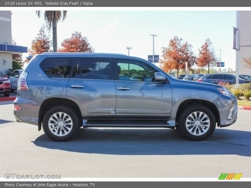 Nebula Gray Pearl / Sepia 2018 Lexus GX 460