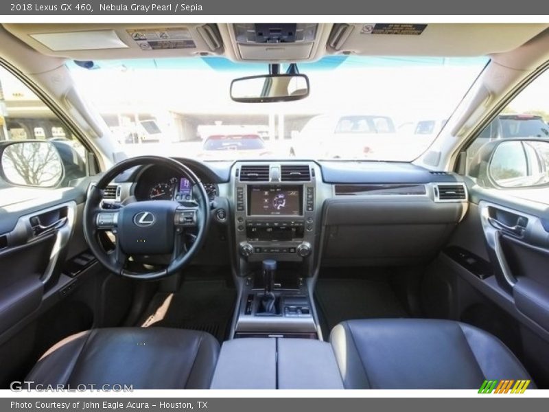 Nebula Gray Pearl / Sepia 2018 Lexus GX 460