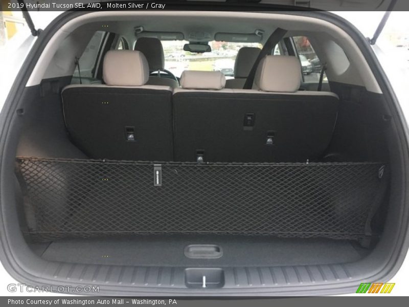 Molten Silver / Gray 2019 Hyundai Tucson SEL AWD