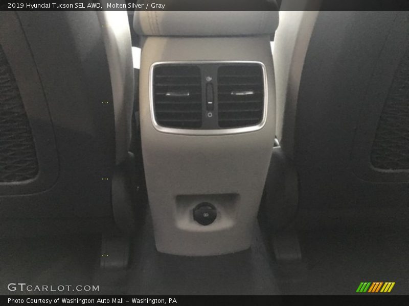 Molten Silver / Gray 2019 Hyundai Tucson SEL AWD
