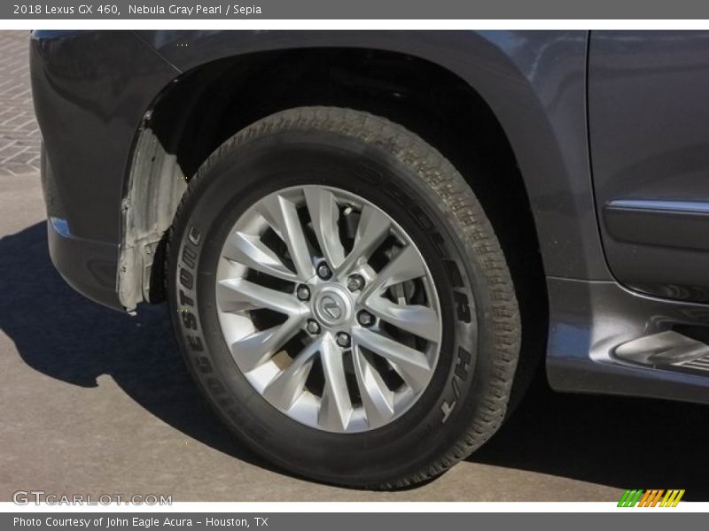 Nebula Gray Pearl / Sepia 2018 Lexus GX 460