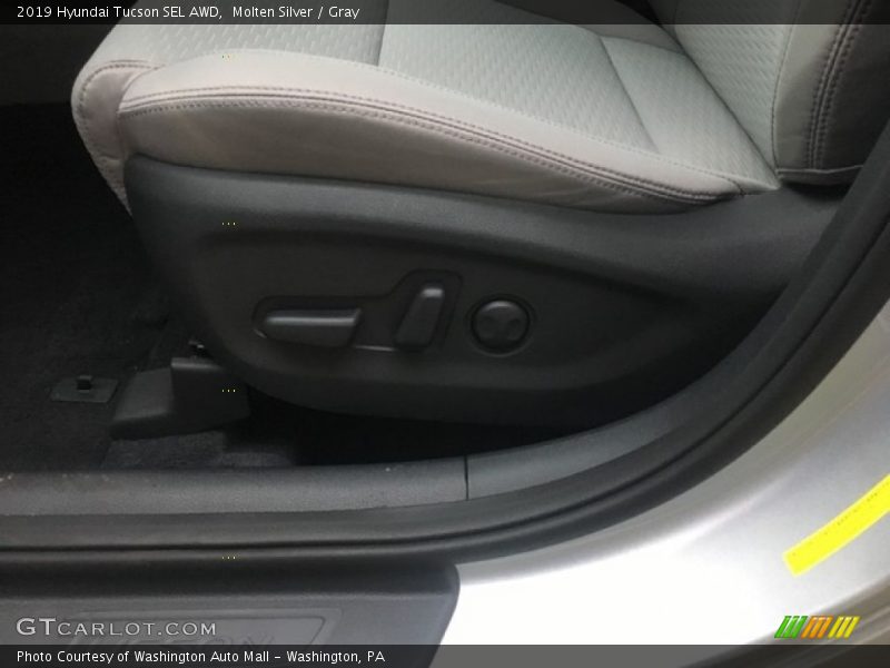 Molten Silver / Gray 2019 Hyundai Tucson SEL AWD