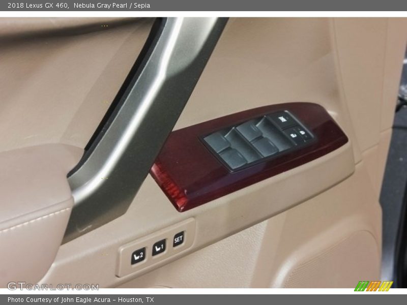 Nebula Gray Pearl / Sepia 2018 Lexus GX 460