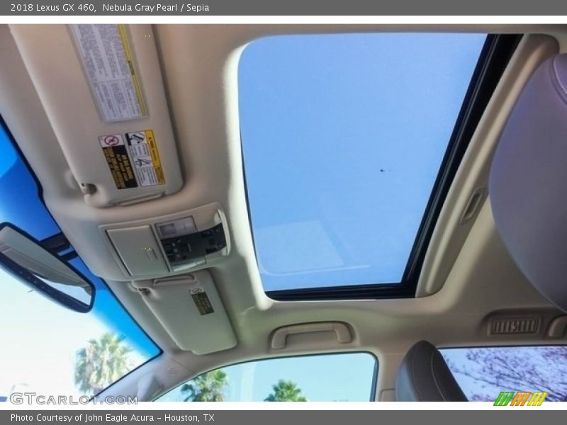 Nebula Gray Pearl / Sepia 2018 Lexus GX 460