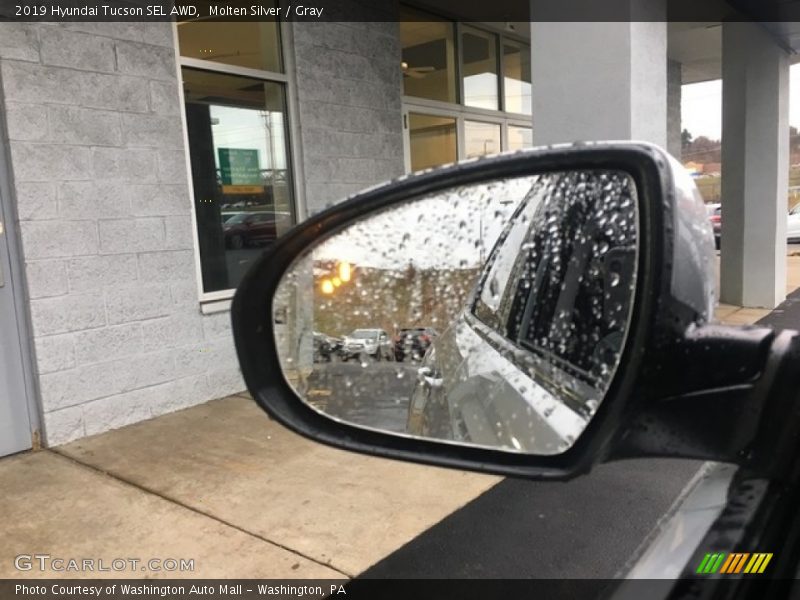 Molten Silver / Gray 2019 Hyundai Tucson SEL AWD