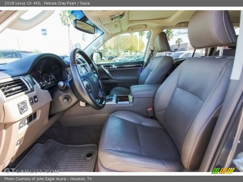Nebula Gray Pearl / Sepia 2018 Lexus GX 460