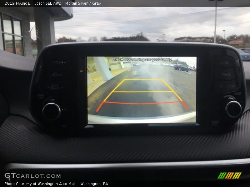 Molten Silver / Gray 2019 Hyundai Tucson SEL AWD