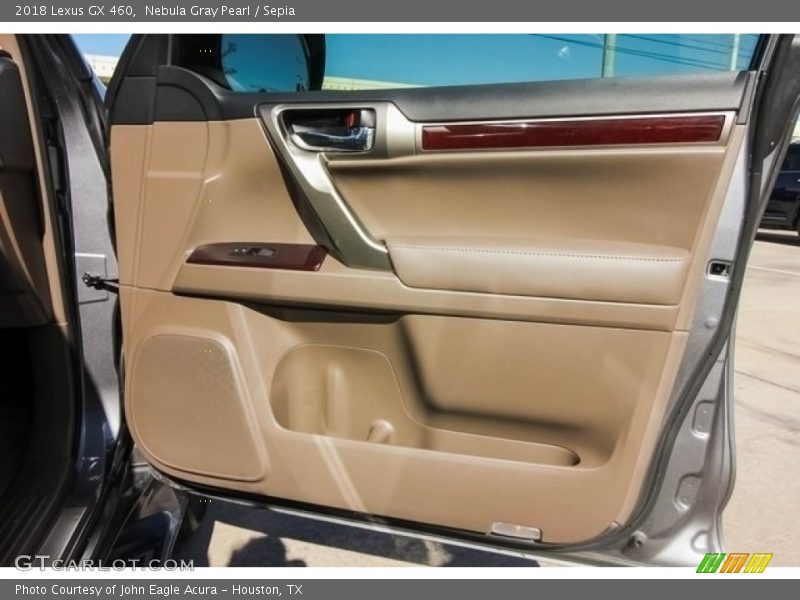 Nebula Gray Pearl / Sepia 2018 Lexus GX 460
