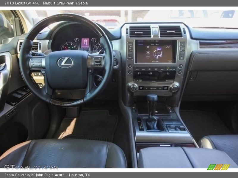 Nebula Gray Pearl / Sepia 2018 Lexus GX 460
