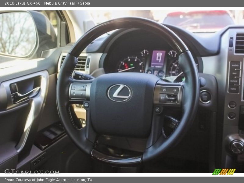 Nebula Gray Pearl / Sepia 2018 Lexus GX 460