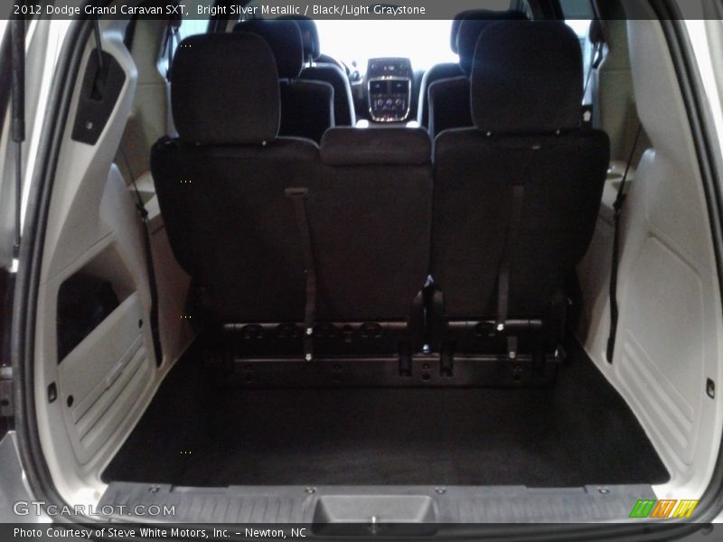 Bright Silver Metallic / Black/Light Graystone 2012 Dodge Grand Caravan SXT