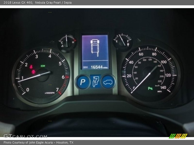 Nebula Gray Pearl / Sepia 2018 Lexus GX 460
