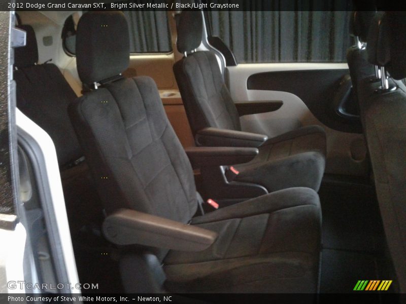 Bright Silver Metallic / Black/Light Graystone 2012 Dodge Grand Caravan SXT