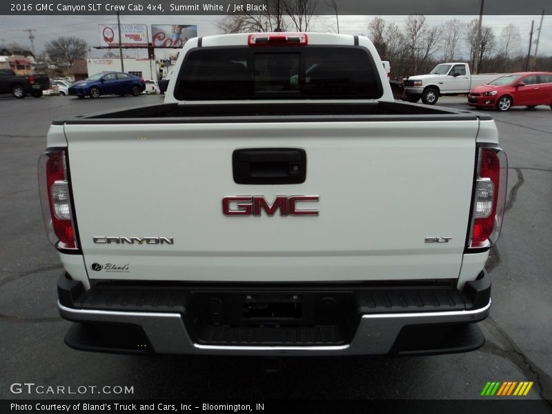 Summit White / Jet Black 2016 GMC Canyon SLT Crew Cab 4x4