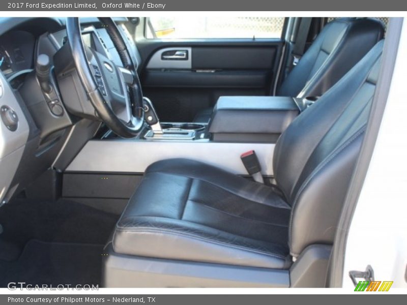 Oxford White / Ebony 2017 Ford Expedition Limited