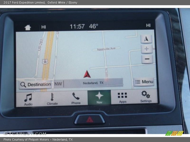 Oxford White / Ebony 2017 Ford Expedition Limited